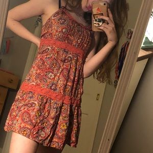 GIRLS FLOWY BOHO SUNDRESS!
